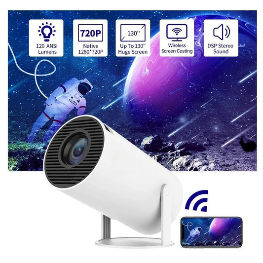 HY300 PTZ Projector 4K Home Theater Ultra HD Portable Projector