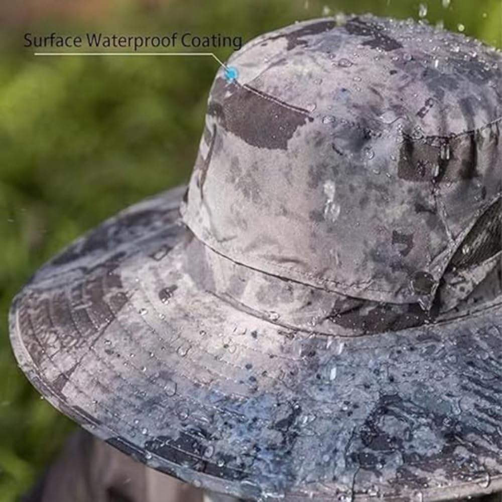Solar outdoor fan hatSolar outdoor fan hat
