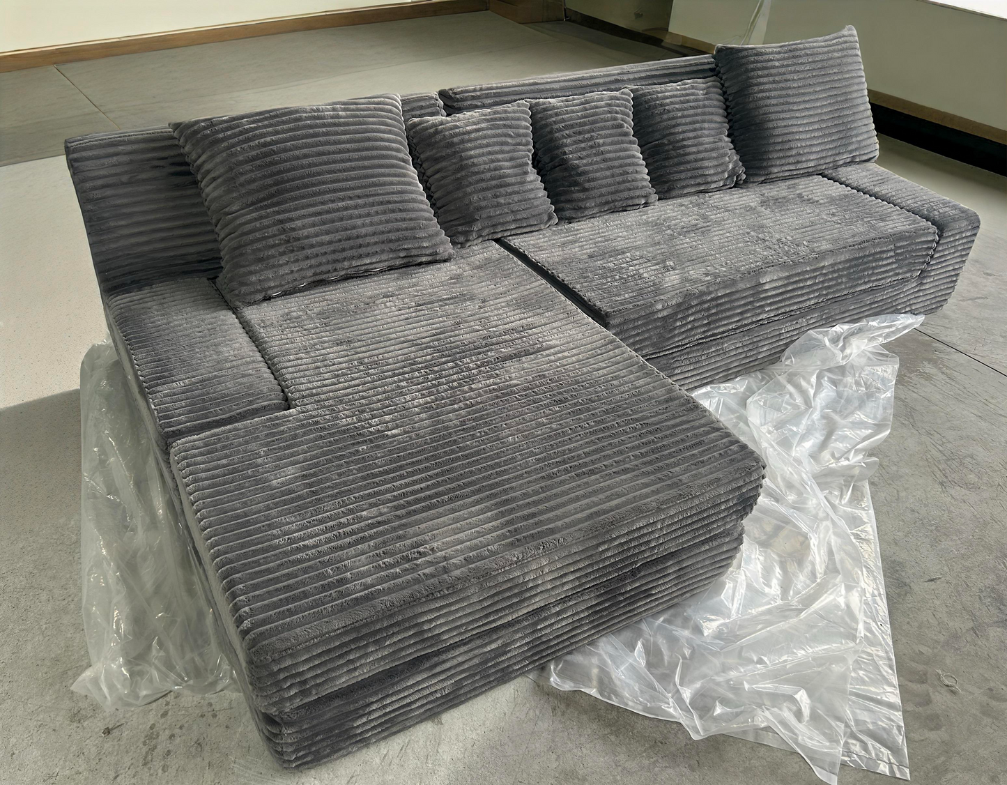 Noble Consort Sofa, Large Lounge Chair, High Density Sponge Compression Sofa