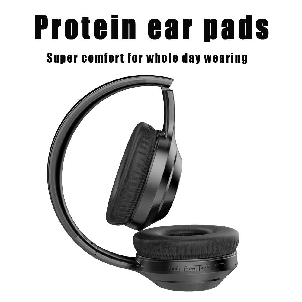 Brand wireless headphones, foldable bluetooth headphones, wireless headphones suitable for games, mobile phones, computers, electronic audio headphones