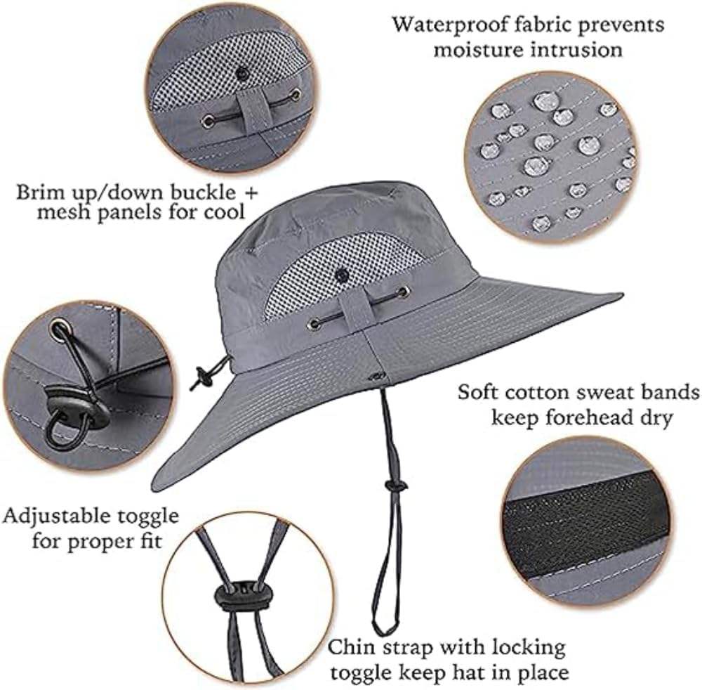 Solar outdoor fan hatSolar outdoor fan hat