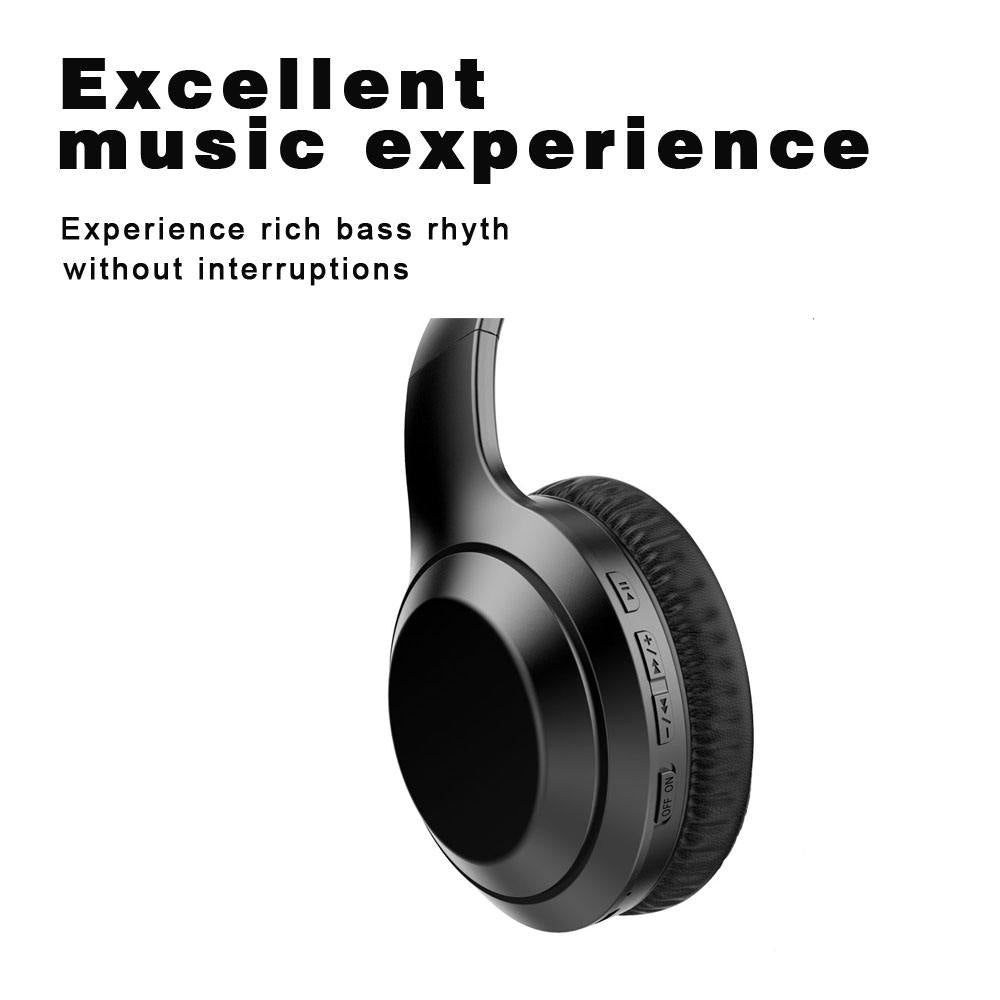Brand wireless headphones, foldable bluetooth headphones, wireless headphones suitable for games, mobile phones, computers, electronic audio headphones