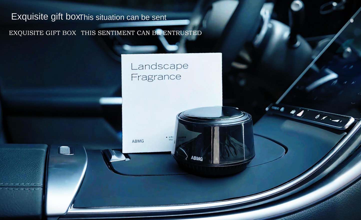 Fuji Mountain Cloud Car Aromatherapy 2025 New High end Automatic spray Aromatherapy Machine Car perfume Accessories
