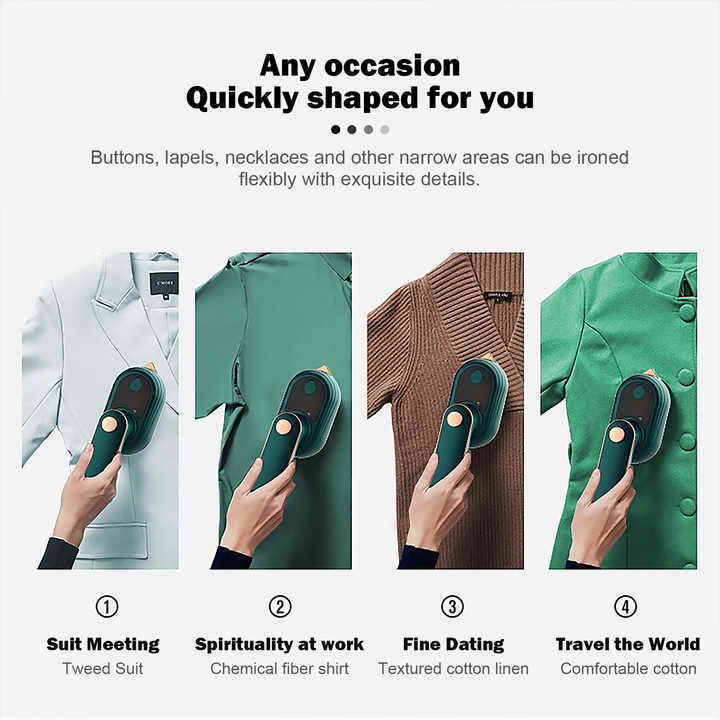 Portable handheld hanging iron household small iron electric steam ironing machine clothes ironing artifact