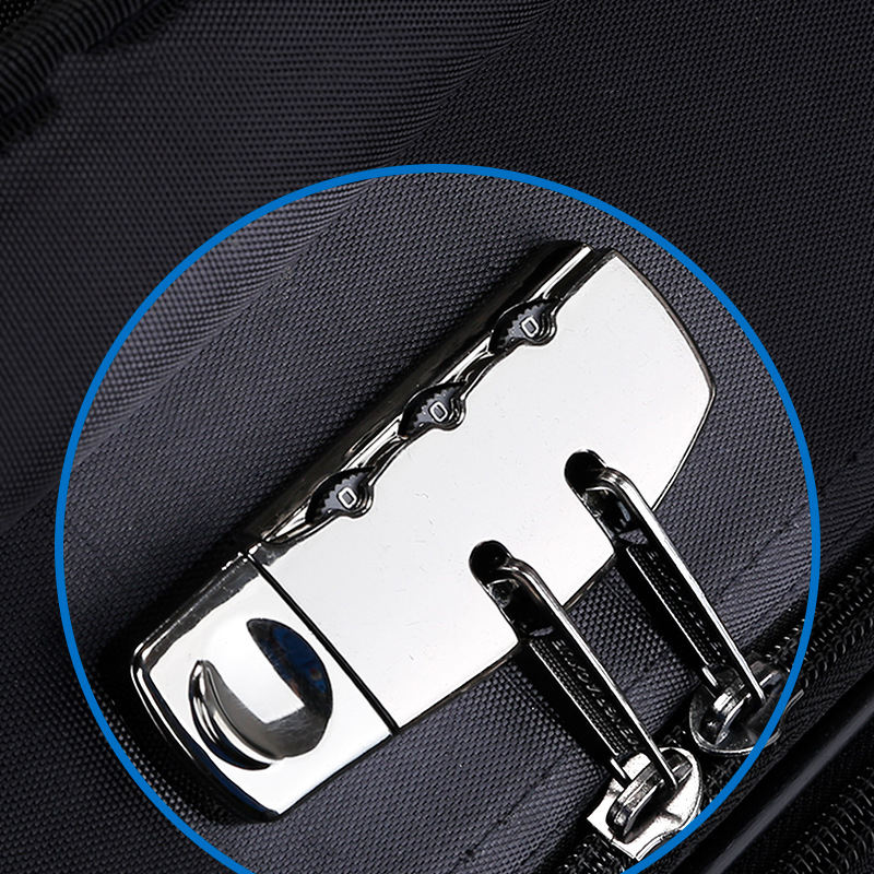 Large capacity password suitcase