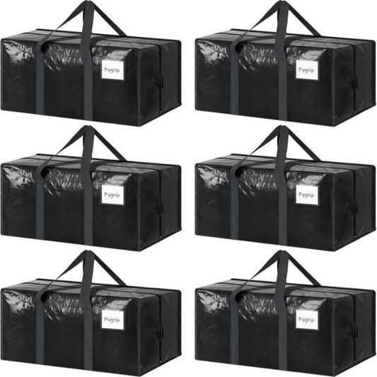 Extra-Thick, Extra-Large Storage Bag for Clothes & Bedding — Moisture-Proof Moving & Packing Sack (Woven Polypropylene) — Ideal for Travel, Luggage, and Students