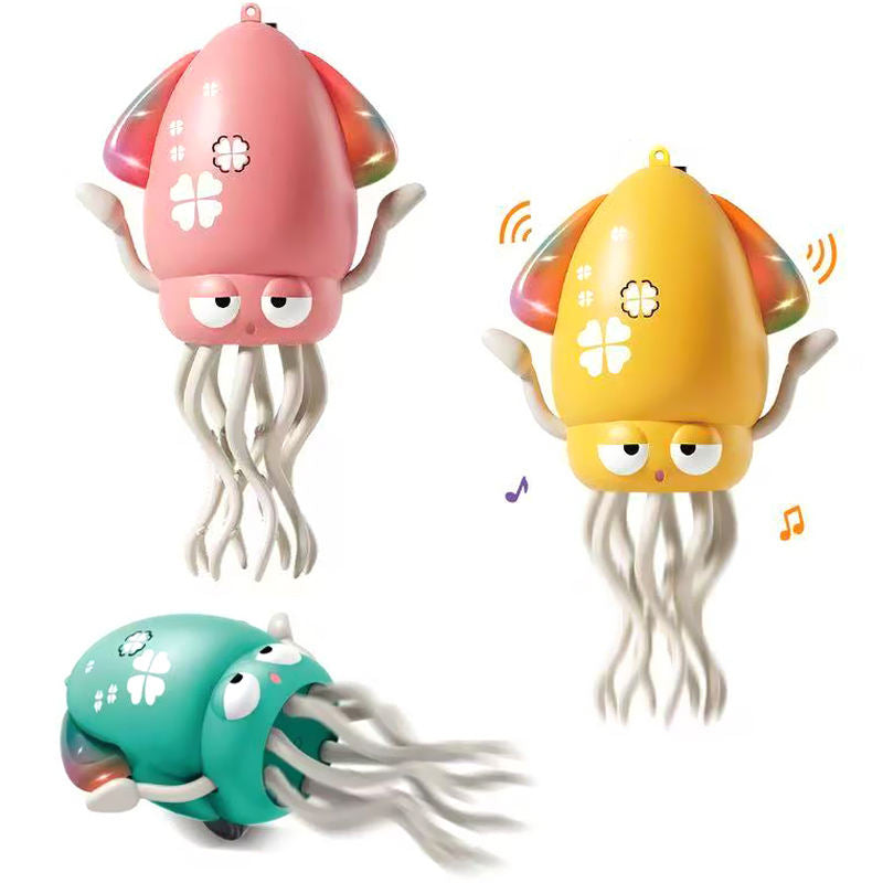 Addictive Dancing Octopus Toy with Electric Sensors and Automatic Obstacle Avoidance for Boys and Girls