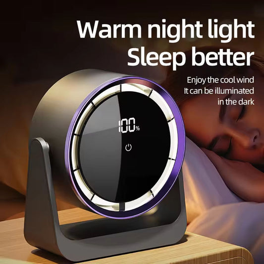 New Mini Electric Fan Desktop Dormitory USB Fan Wall-Mounted Home Dormitory Circulating Fan