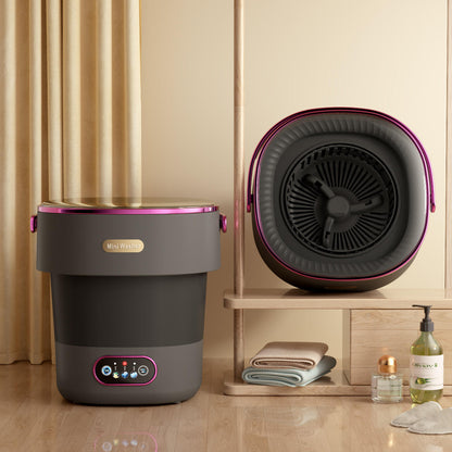 Fully automatic smart washing machine, portable travel mini underwear and sock washing machine