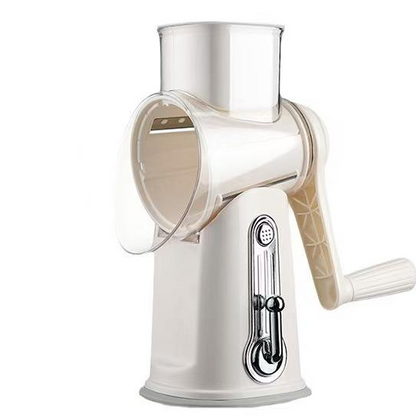 Multi functional vegetable slicer, plastic vegetable chopper for slicing, with 6 blades