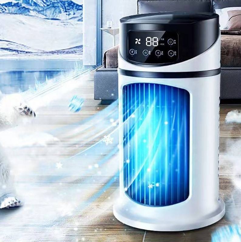 Spray fan, air cooler, home/dormitory/office humidifier, USB multi-functional timer fan