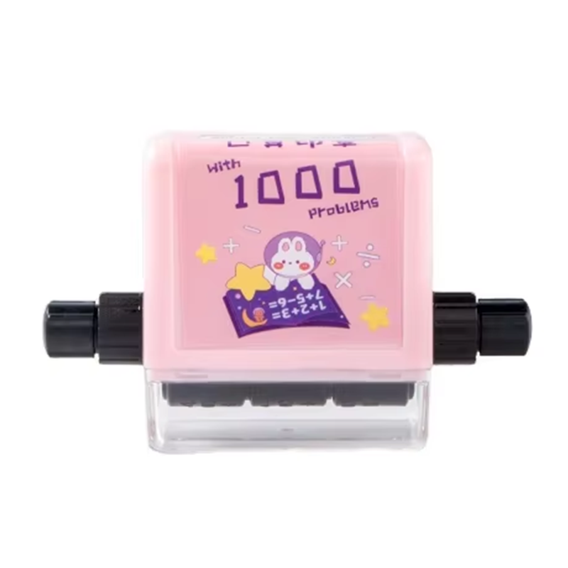 Students practice thousands of addition and subtraction problems within 100. Rolling wheel math stamps, flashing stamps, stamps
