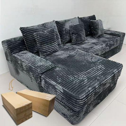 Noble Consort Sofa, Large Lounge Chair, High Density Sponge Compression Sofa