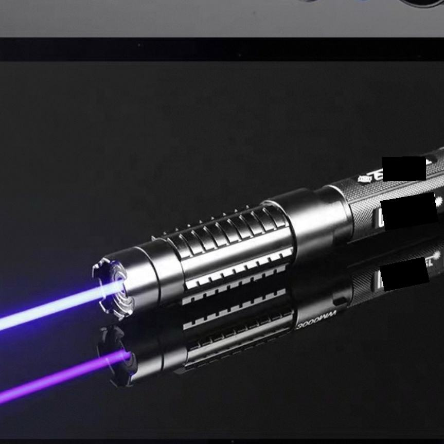 High-quality aluminum alloy custom blue laser pointer