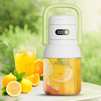 Portable juicer, small household juicer, wireless charging, electric fruit juicer cup1000ml