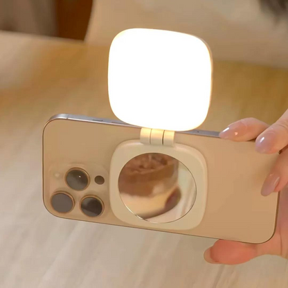 Camera Phone Ring Light Magnetic Detachable Selfie Light with 5 Brightness Levels