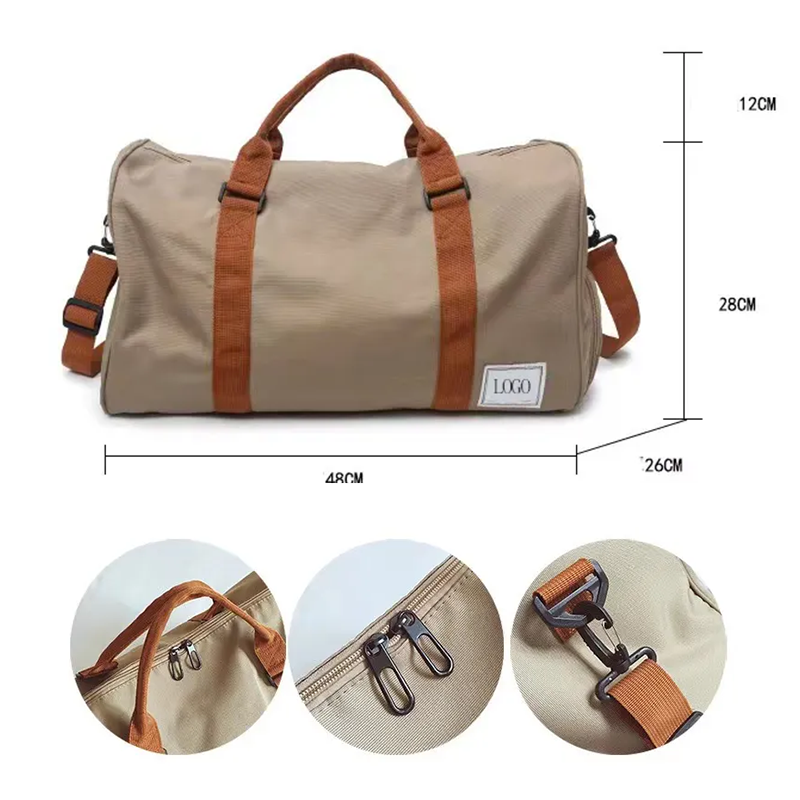 New stylish men's luggage bag, gym bag, casual sports travel bag, tote bag