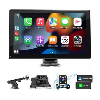 7-inch CarPlay display with 2.5D high-definition screen, supports wired and wireless CarPlay.