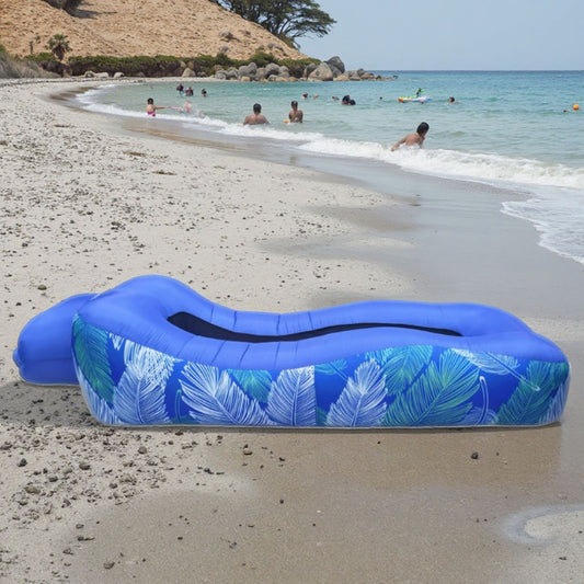 Outdoor Multifunctional Lazy Inflatable Sofa Bed, Automatic and Quick Inflation, Camping, Picnic, Lunch Break, Anti-Tipping Air Mat, Amphibious Use