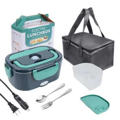 Electric lunch box, heat preservation and heating, dual-use for family and car, stainless steel, plug-in.