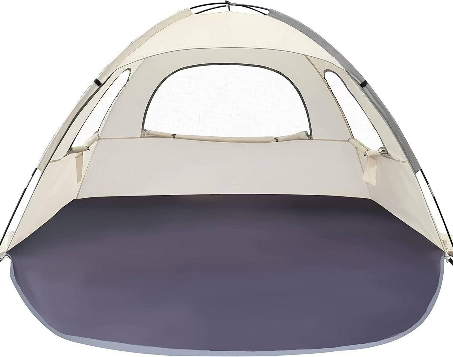 Seaside beach UV resistant, durable, lightweight, windproof, rainproof, foldable Oxford automatic outdoor camping tent