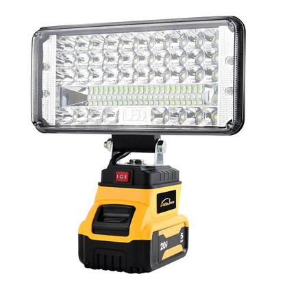 Portable rechargeable battery cordless flashlight, LED flashlight, made in China