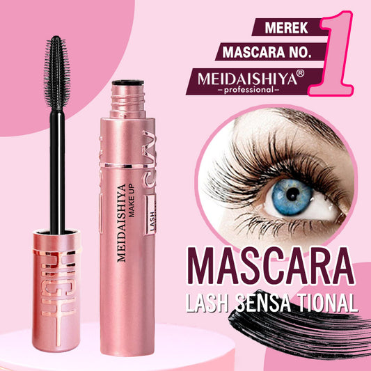 MEIDAISHIYA Mascara: Waterproof, Super-Curling, Volumizing, Long-Lasting, Smudge-Proof, Lengthening & Curl-Holding
