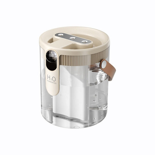 New 1.5L Home Humidifier — Ultra-Quiet, Triple-Mist Output, High Volume, Cordless & Portable — Compact Desktop Unit for Bedrooms and Offices