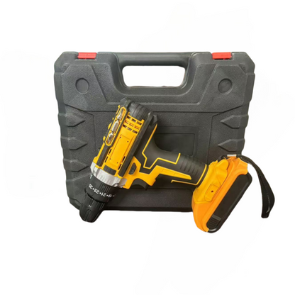 Multi-functional 21V rechargeable impact drill, lithium battery-powered electric drill, screwdriver, and electric drill set
