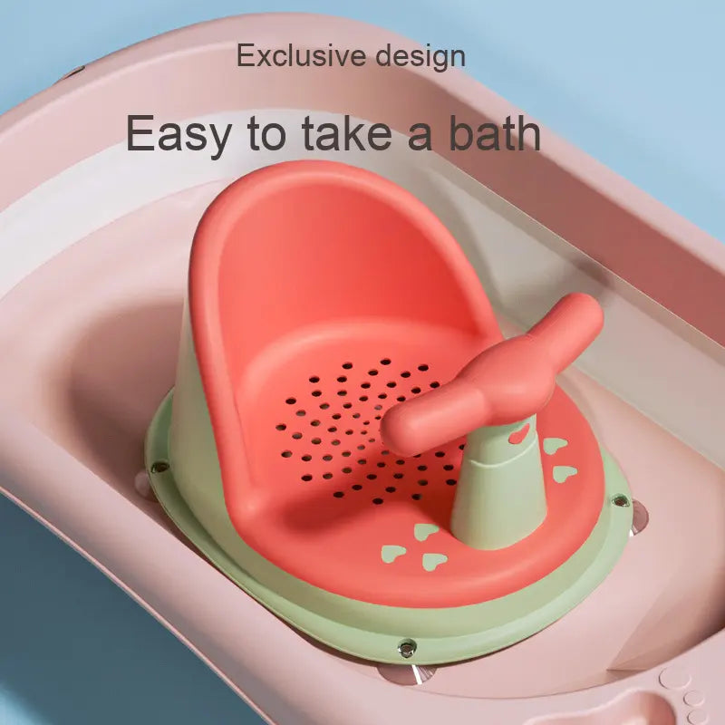 Baby bath seat, children's bath stool, baby bath tub support, non-slip bath stool