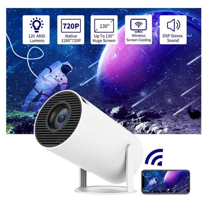 HY300 PTZ Projector 4K Home Theater Ultra HD Portable Projector