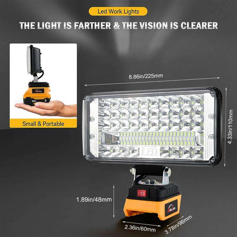 Portable rechargeable battery cordless flashlight, LED flashlight, made in China
