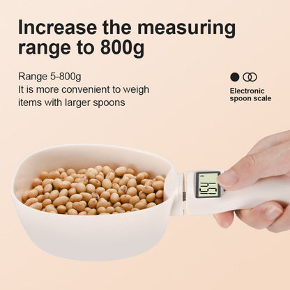This household kitchen scale is an accurate electronic scale for measuring food spoons and can be used to weigh coffee beans.