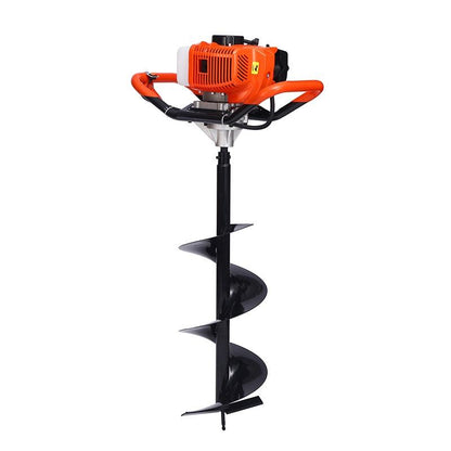 High-Power Gasoline-Powered Handheld Earth Auger — For Orchard Fertilizing, Post-Hole Digging, Piling, and Drilling