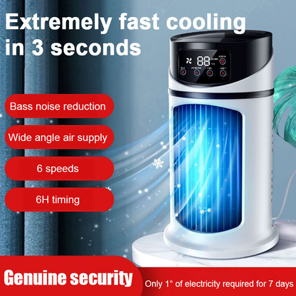 Spray fan, air cooler, home/dormitory/office humidifier, USB multi-functional timer fan