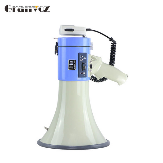 50W Emergency Handheld Loudspeaker 12V Loudspeaker High volume Speaker Can Record and Loop Playback