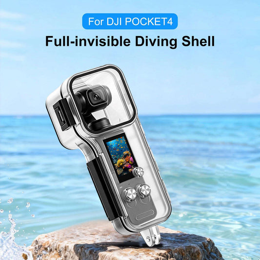 50m Waterproof Case for the DJI Osmo Pocket 4 Gimbal Camera