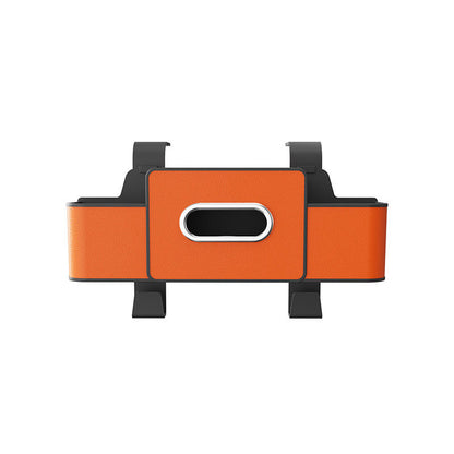 Car universal seat backrest leather storage box bag, car cup holder, tissue box, phone holder