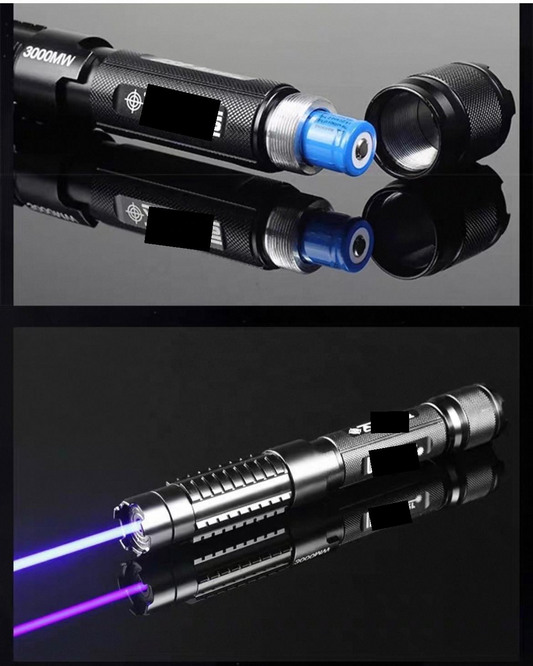 High-quality aluminum alloy custom blue laser pointer
