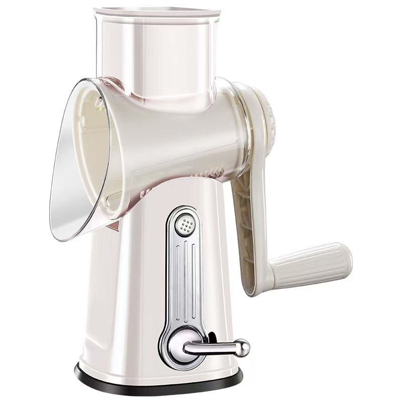 Multi functional vegetable slicer, plastic vegetable chopper for slicing, with 6 blades