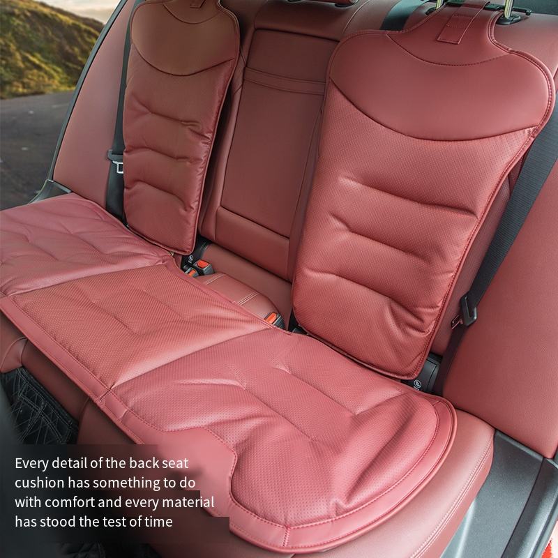 New universal car seat cushion, rear seat cushion, summer ventilated seat cover, seat cushion, backrest cushion, 7-piece set