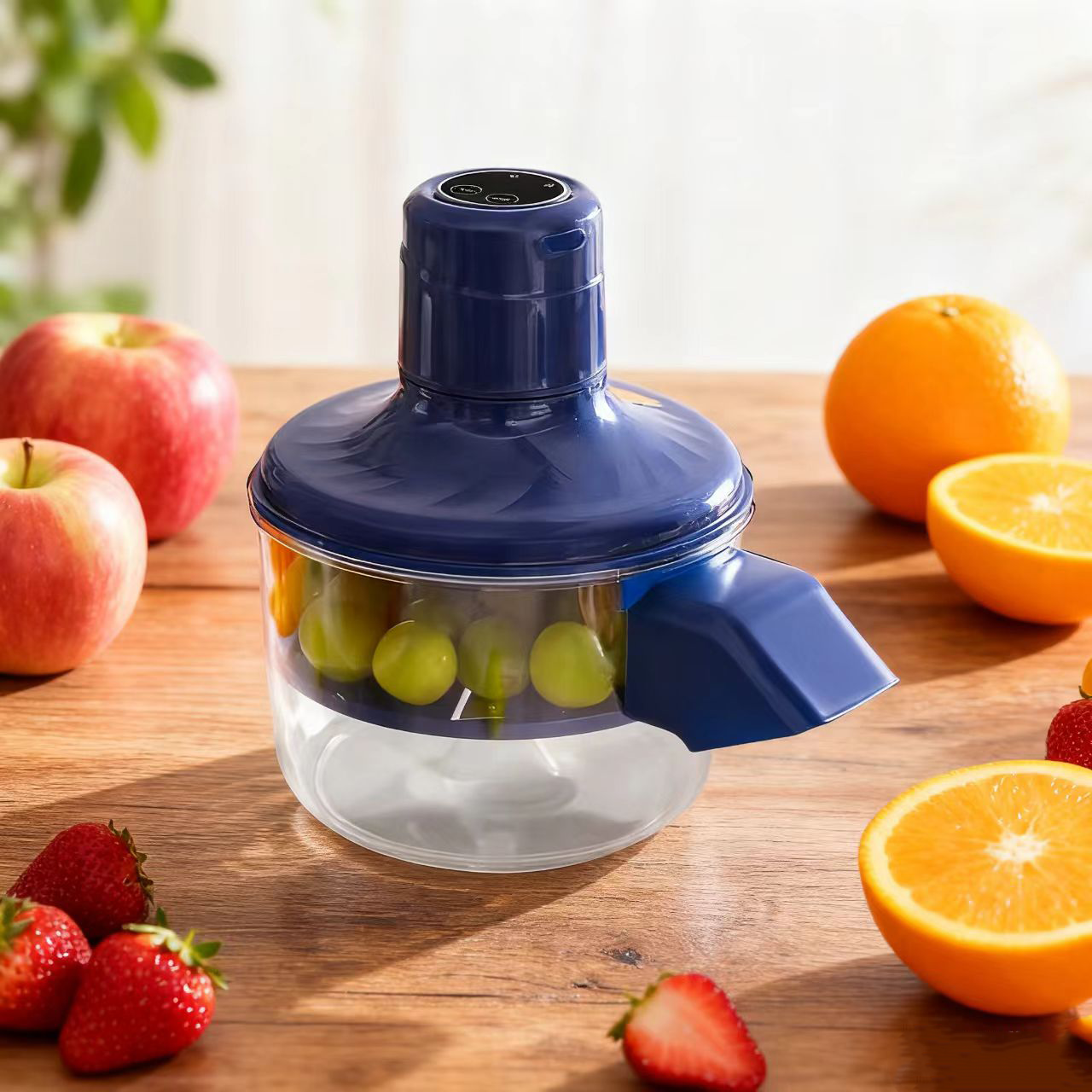 Fully Automatic Electric Fruit & Vegetable Peeler — Household & Commercial Use — For Grapes, Garlic, and Fruits