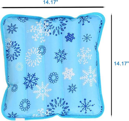 Multi-functional foldable ice pad summer cooling gel seat cushion water seat cushion ice seat cushion water mattress