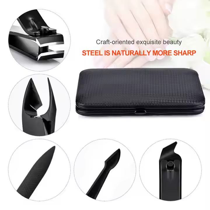 20 Multi functional Nail and Foot Repair Set Portable Nail Customization Stainless Steel Leather Foot and Finger Care Salon