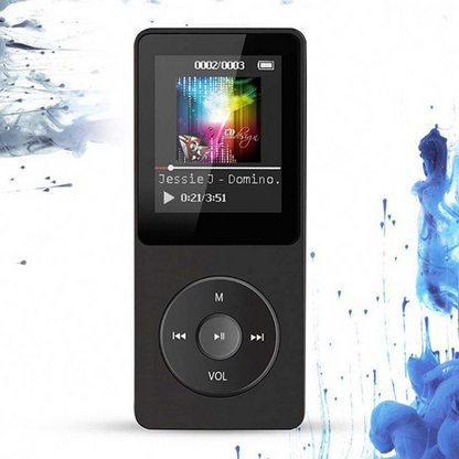 Portable player with 1.8-inch thin-film transistor display, portable music player, lossless video recorder, FM radio, video support, TF card, MP3 player.
