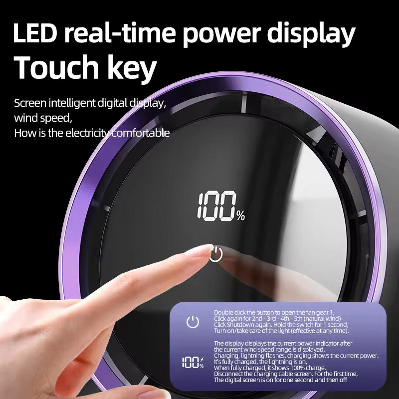 New Mini Electric Fan Desktop Dormitory USB Fan Wall-Mounted Home Dormitory Circulating Fan