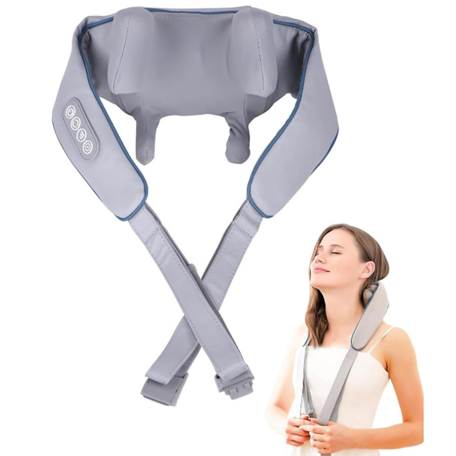 Trapezius muscle cervical spine massager, neck massager, shoulder and neck kneading massager, neck protector, shawl