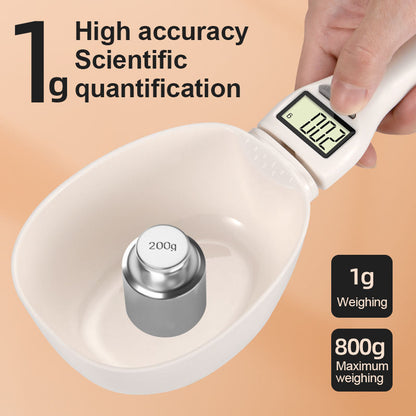 This household kitchen scale is an accurate electronic scale for measuring food spoons and can be used to weigh coffee beans.