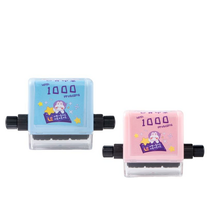 Students practice thousands of addition and subtraction problems within 100. Rolling wheel math stamps, flashing stamps, stamps