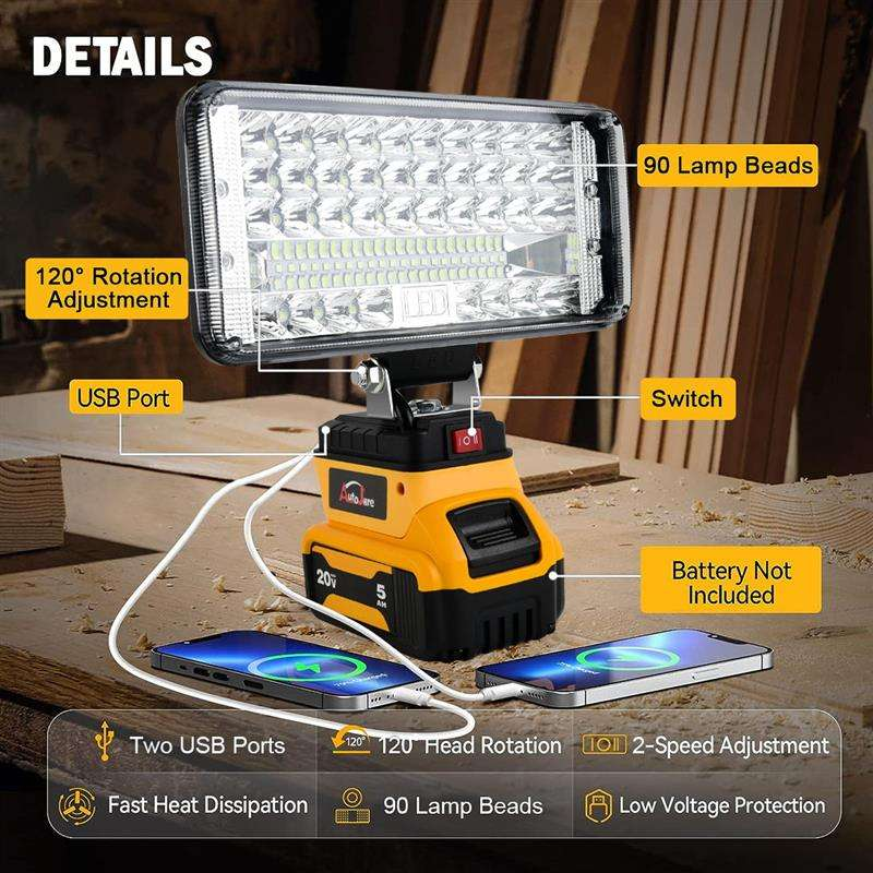 Portable rechargeable battery cordless flashlight, LED flashlight, made in China